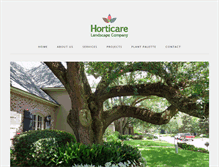 Tablet Screenshot of horticarelandscape.com